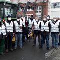 &bdquo;Aktion Tannenbaum&ldquo; trotzt Pandemie: Die fleiigen Helfer der KAB Ortsgruppe Glandorf 